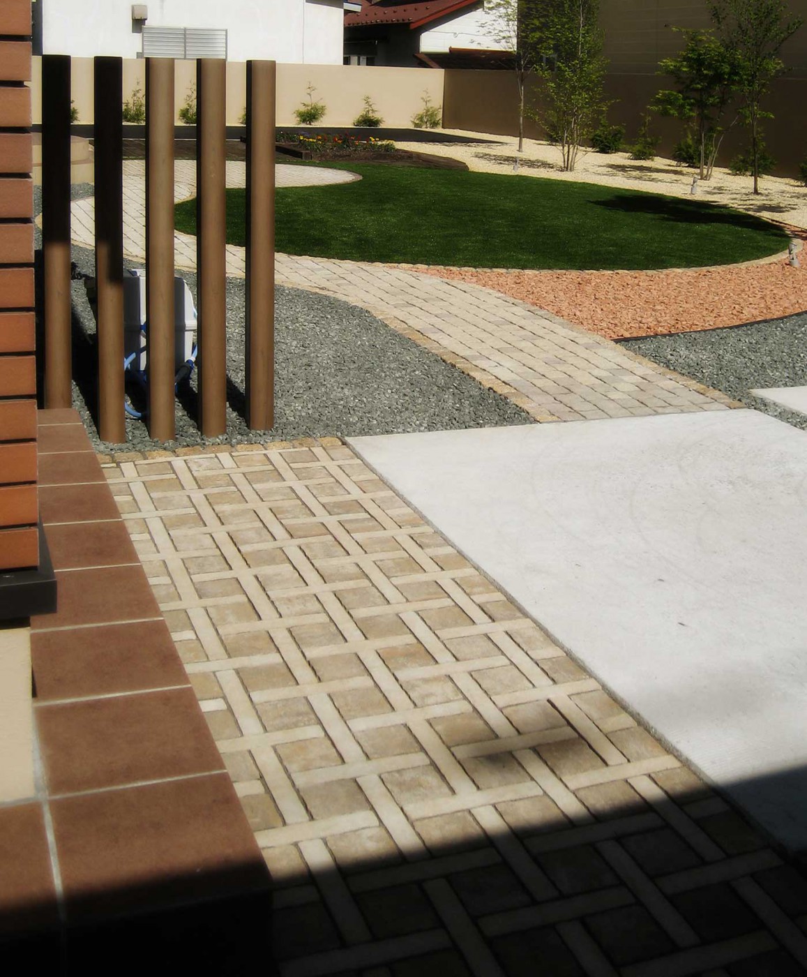 ガーデンの入口