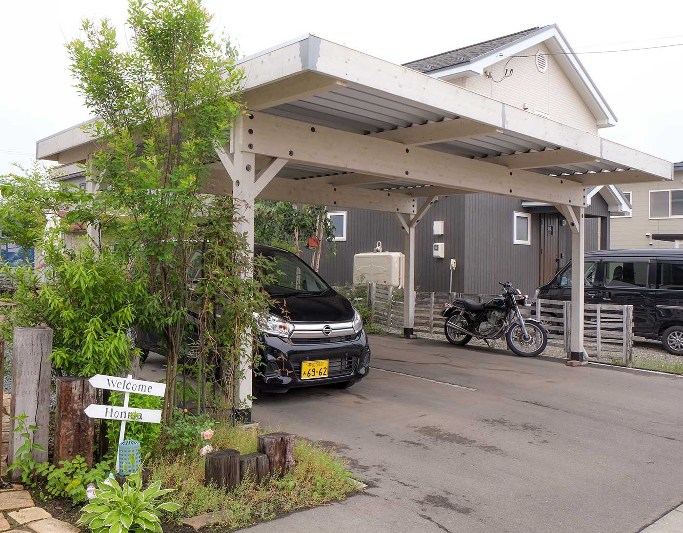 木製カーポート