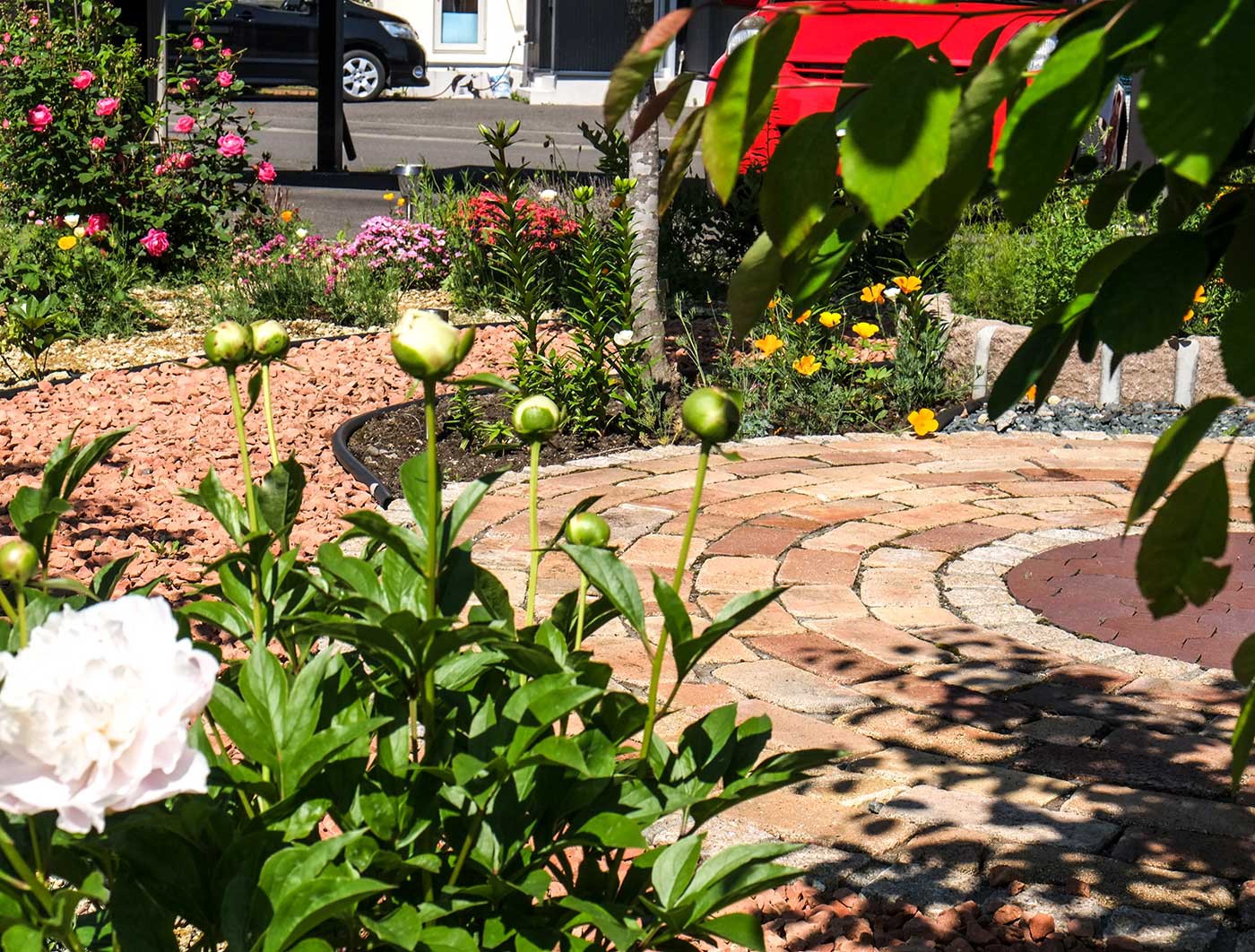 立てば芍薬座れば牡丹