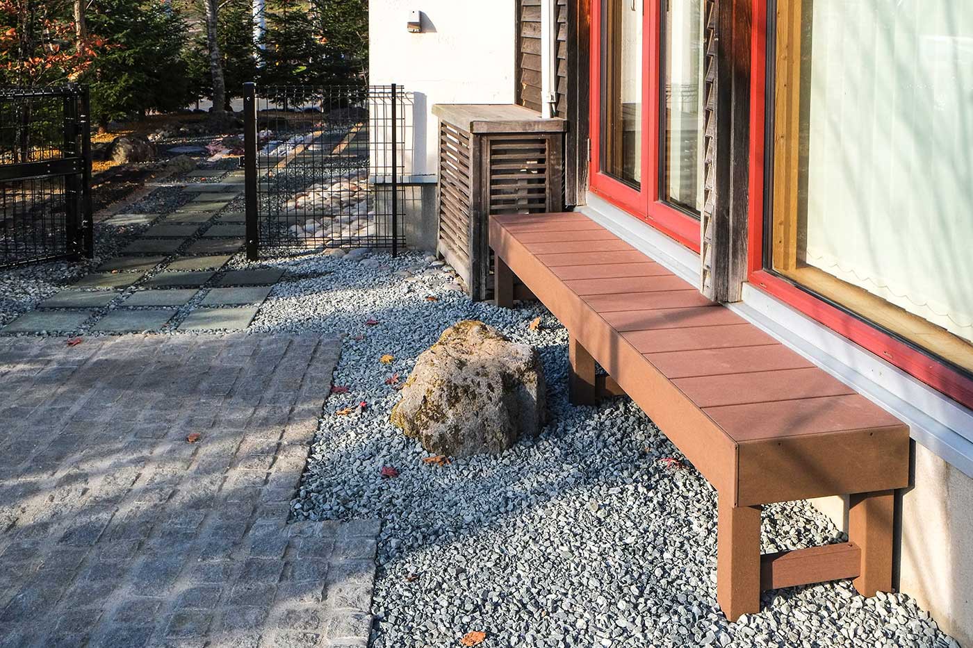 樹脂製の濡れ縁