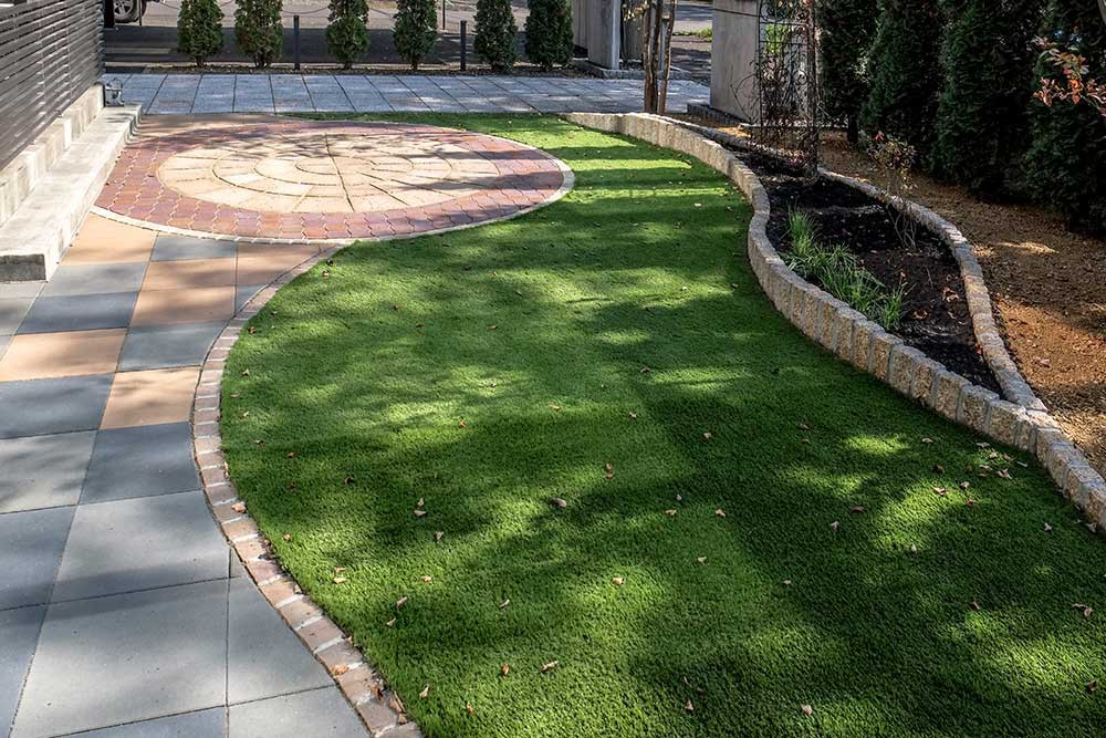 カーポート側からの景観