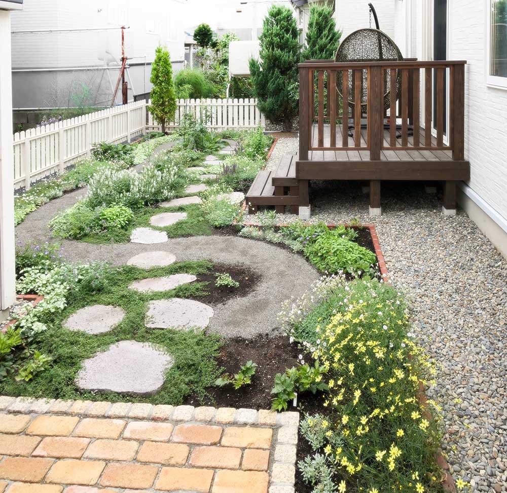 メインガーデンの全景　2020.08.16