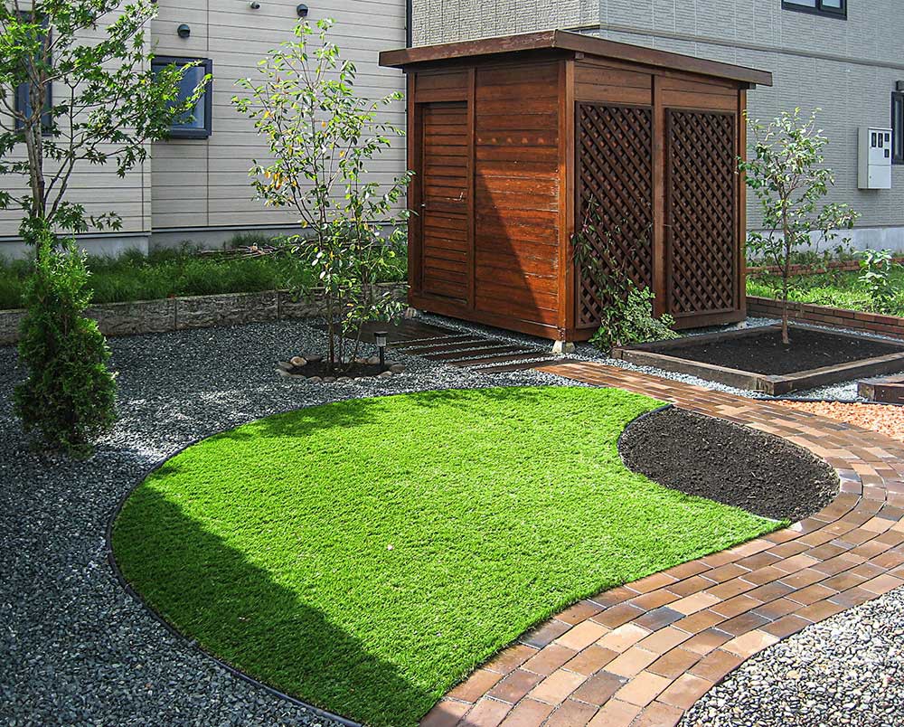 メインの芝生広場