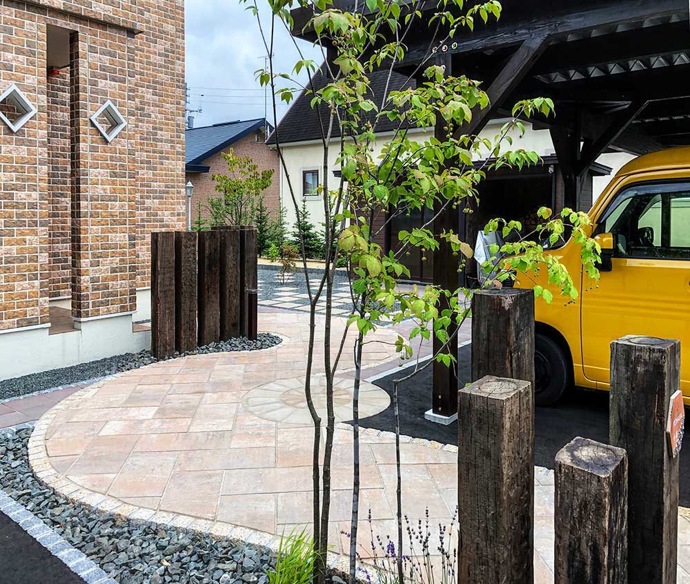 アプローチの景（dry）