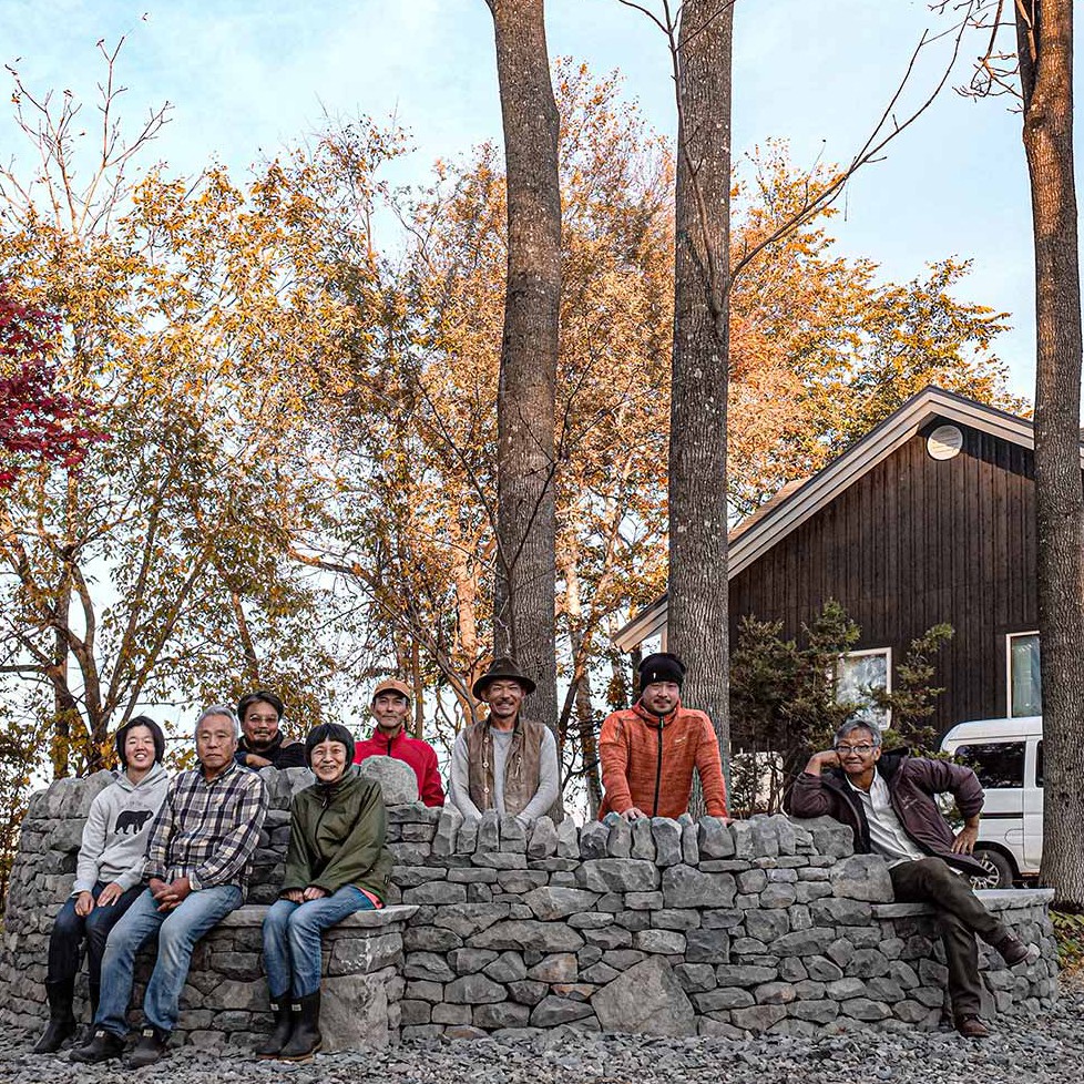 施主様ご家族との記念写真。