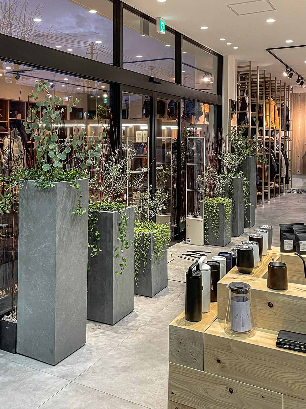 入り口付近の装飾