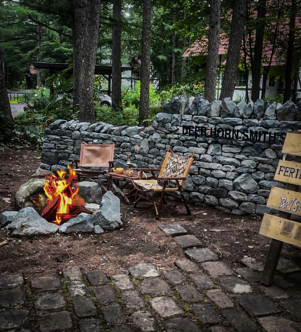 雰囲気は最高。（撮影用の演出）