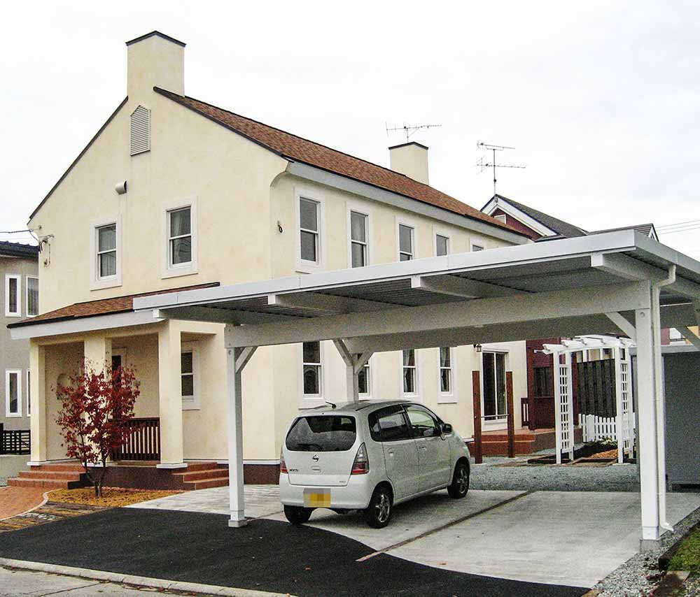 ワイド2台用　ホワイト塗装　通常から塗装費が割り増しとなる