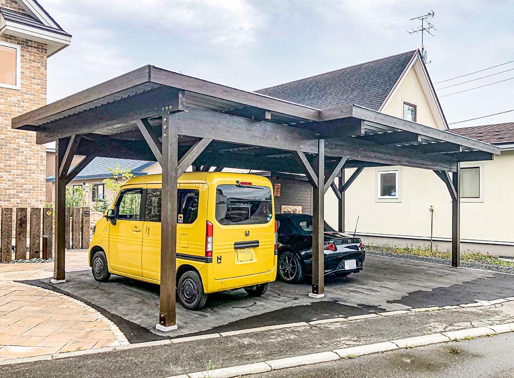 用地変形三台用　木製破風