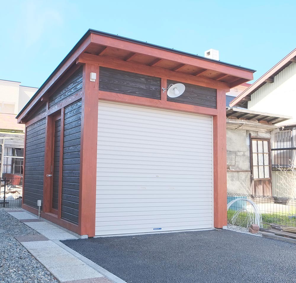 type I外観　羽目板横張